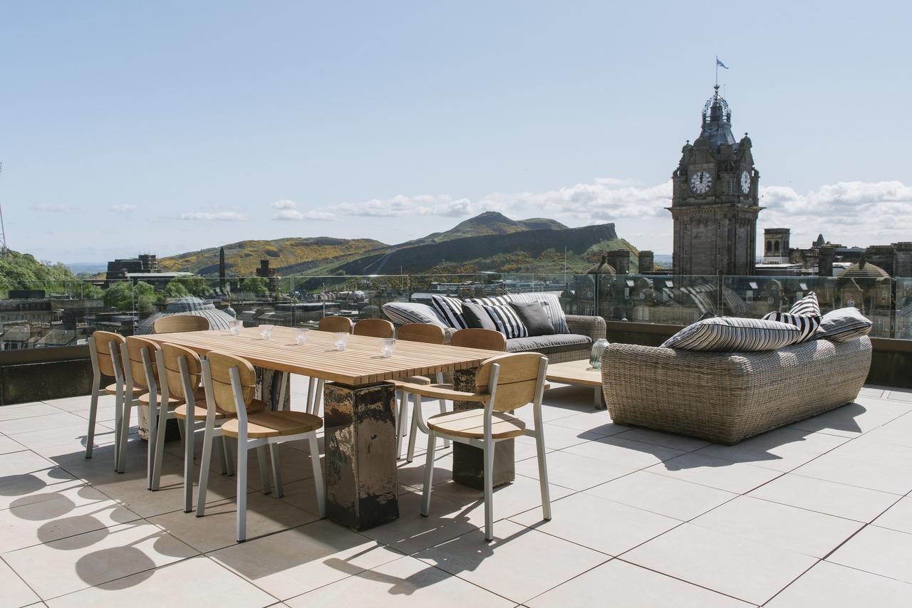 Апарт готель Cheval The Edinburgh Grand Екстер'єр фото The rooftop terrace